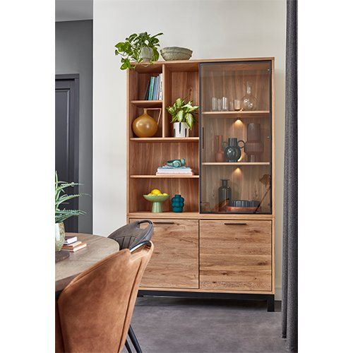 Charme 2-deurs vitrinekast 128 cm | 4