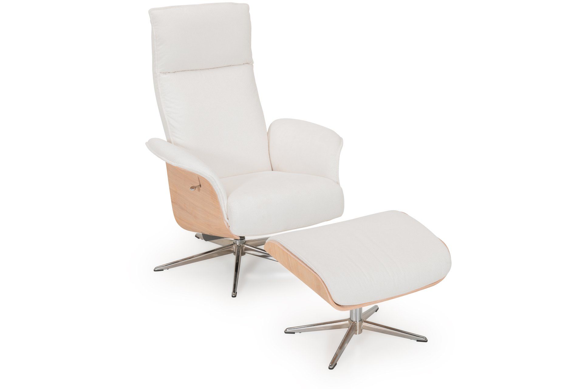 Relaxfauteuil Lagos met hocker