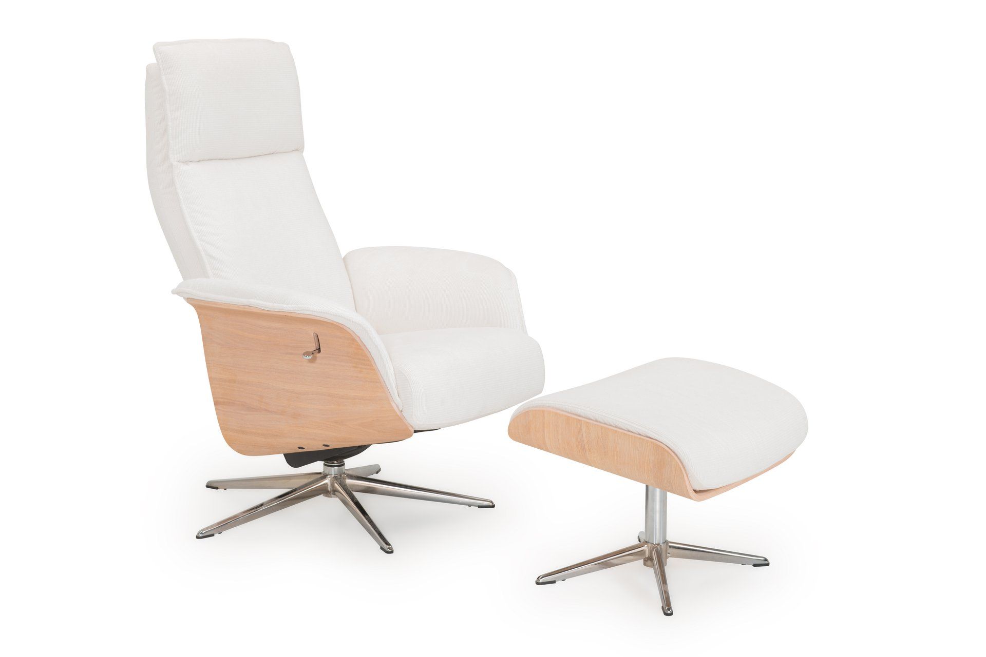 Relaxfauteuil Lagos met hocker | 2