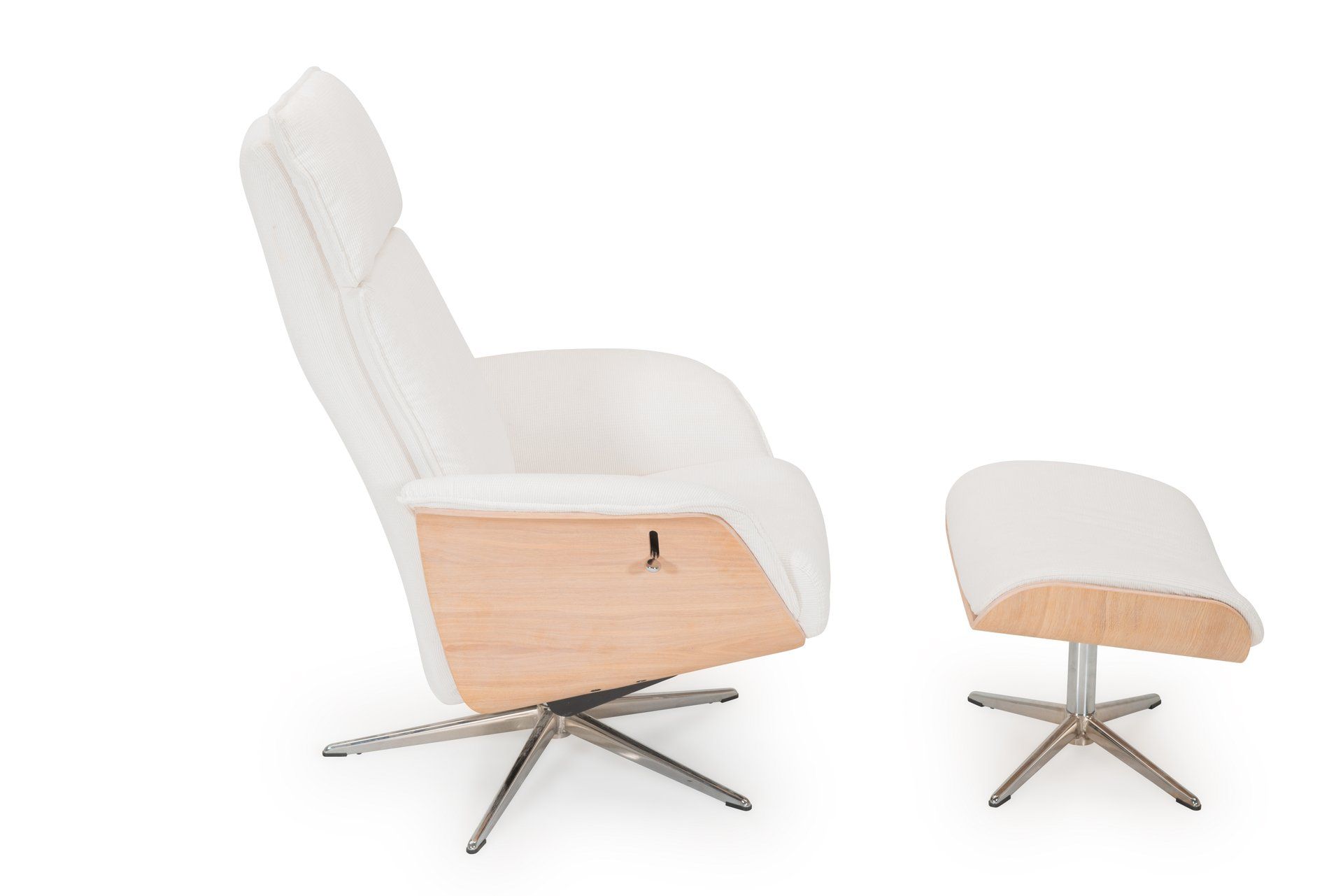 Relaxfauteuil Lagos met hocker | 3