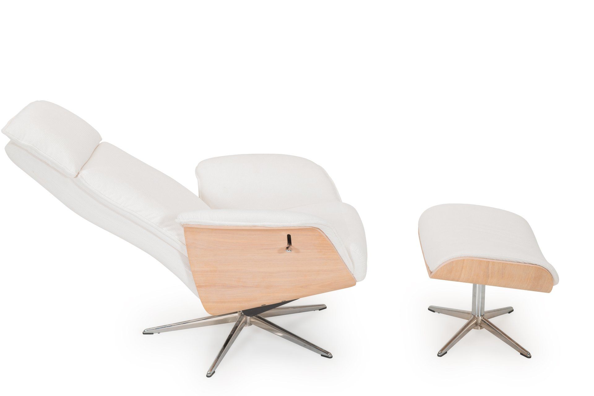 Relaxfauteuil Lagos met hocker | 4