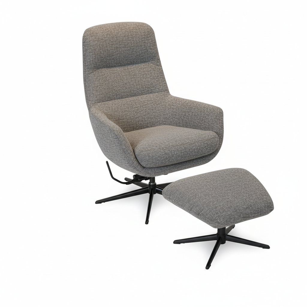 Fauteuil Faro met hocker | 2