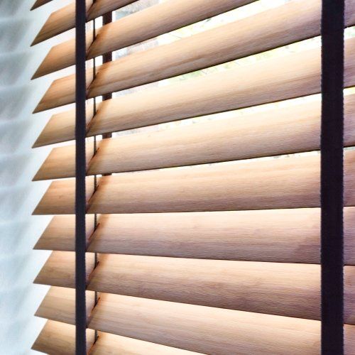 Horizontale jaloezie 50 mm hout