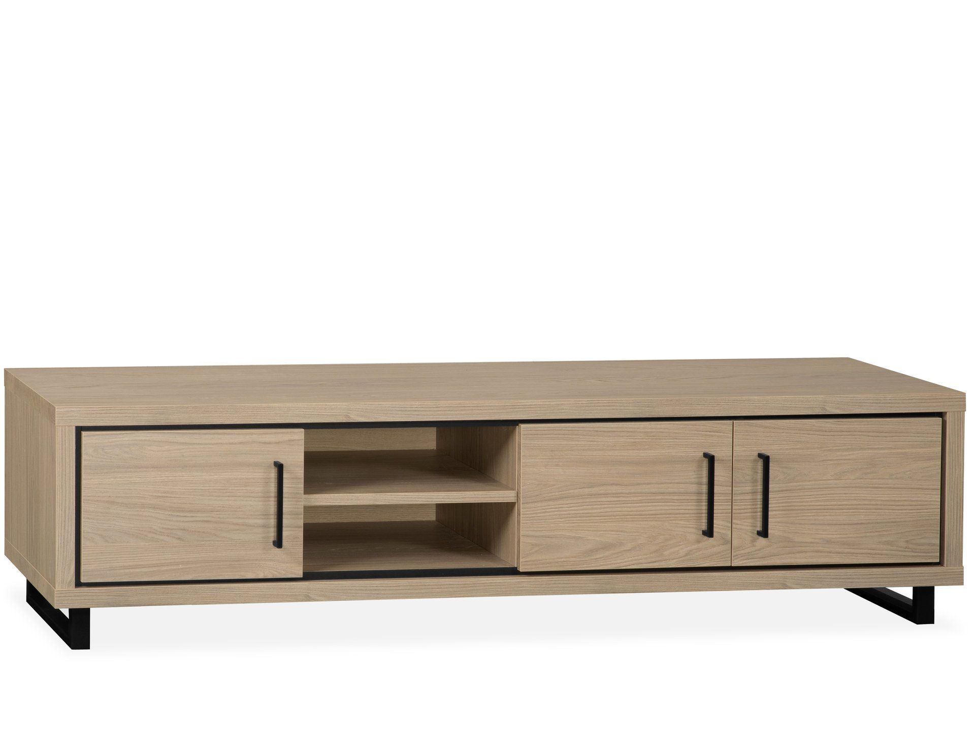 Tv kast groot Jonne 3 Drs /2 open vak