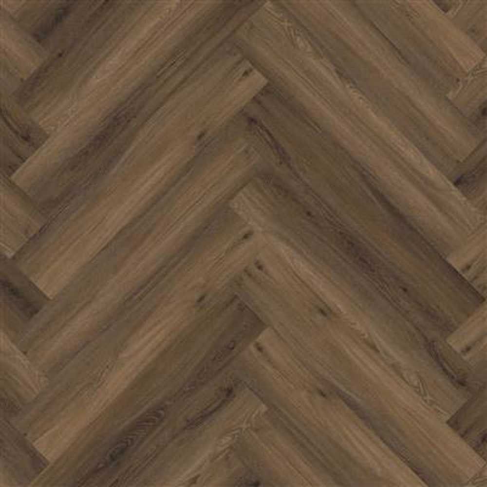 PVC Dryback Philip Warm Bruin Visgraat 3501 | 6