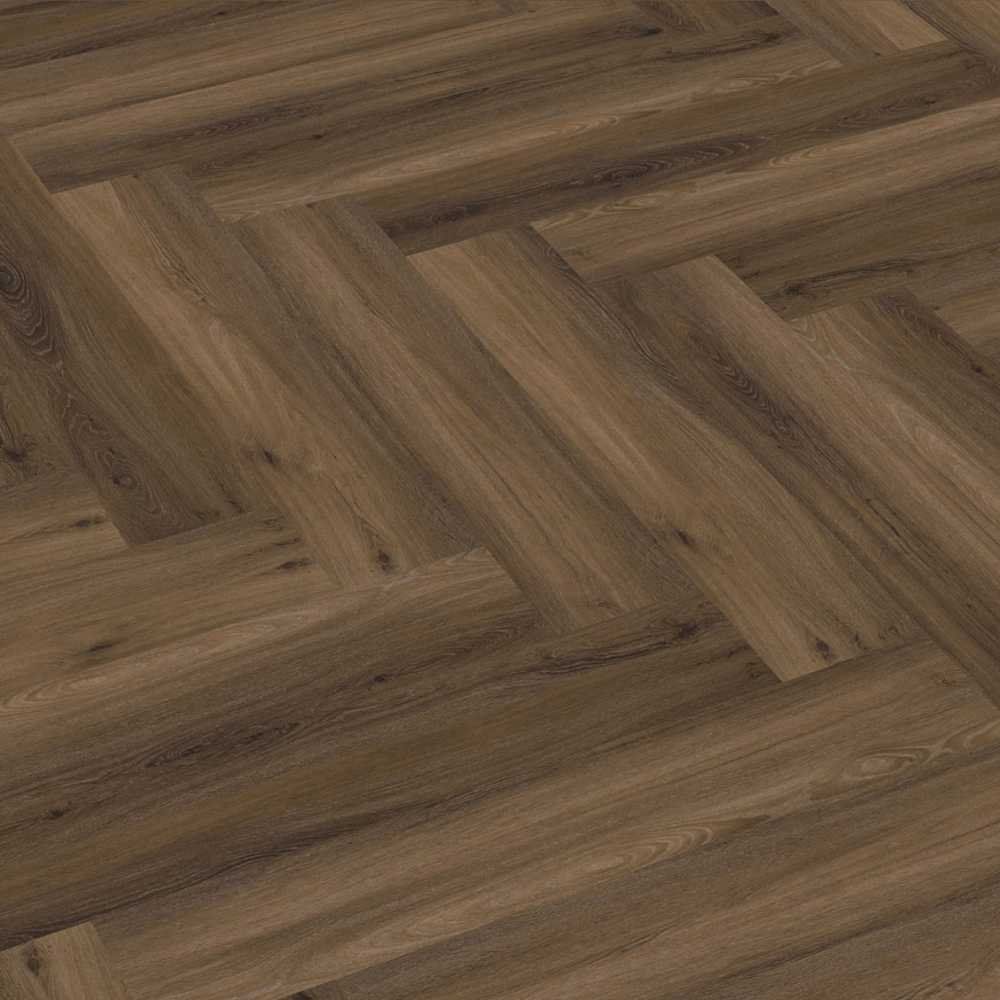 PVC Dryback Philip Warm Bruin Visgraat 3501 | 8