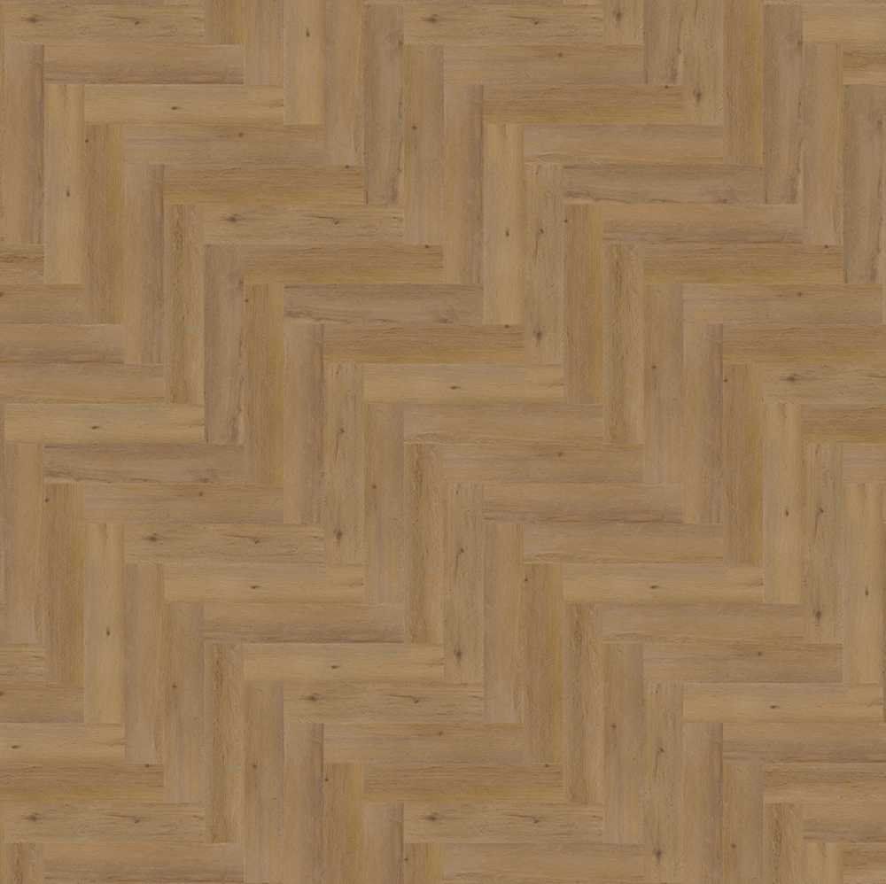 PVC Dryback Pelle Visgraat Warm Eiken 1825  | 2