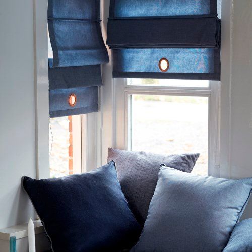 Vouwgordijn model ringen | 1